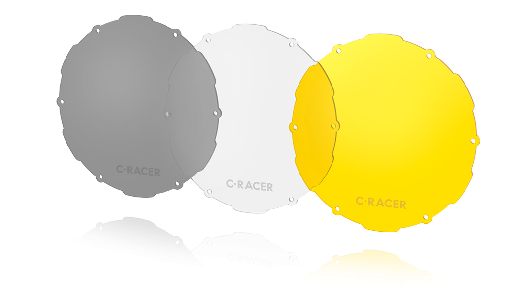 CRacer Headlight Guard Grill and Screen for the Suzuki SV650 (2016